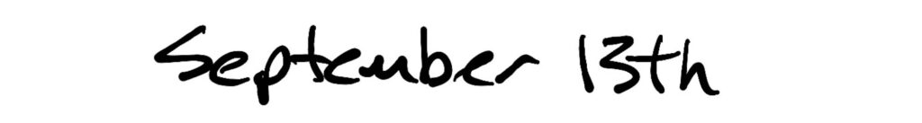 Title; September 13th