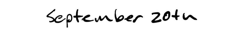 Title; September 20th