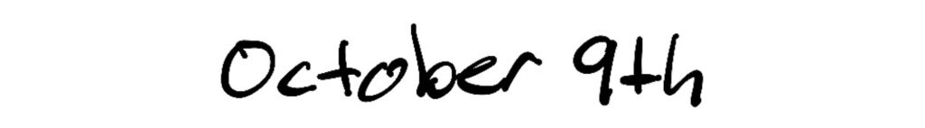 Title; October 9th