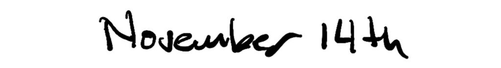 Title; November 14th